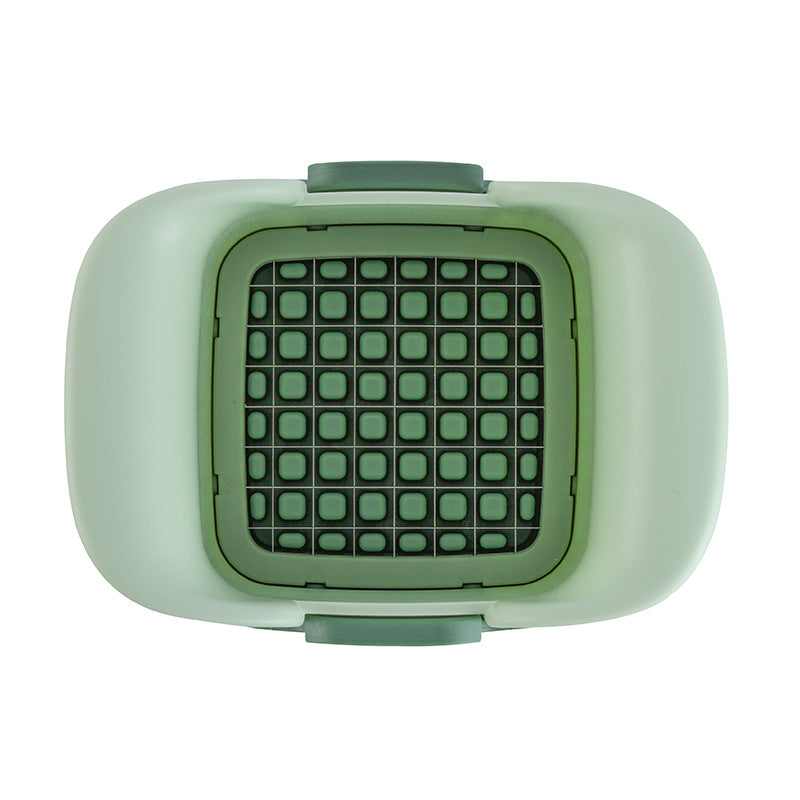 Multifunctional Vegetable Chopper French Fries Cutter press handle