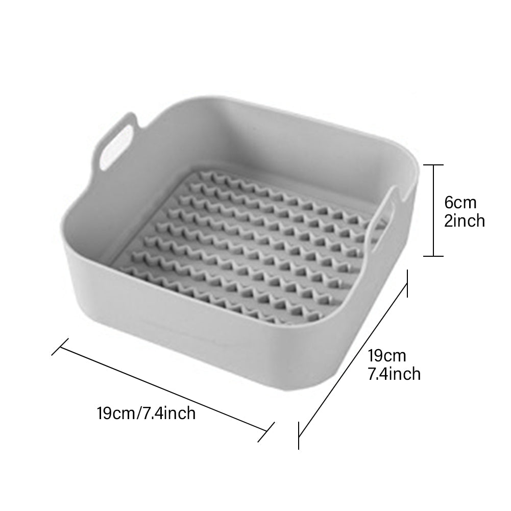 9f6df3be768f74ff77647b60c350ea4Air Fryer Silicone Pot Liners Replacement front view