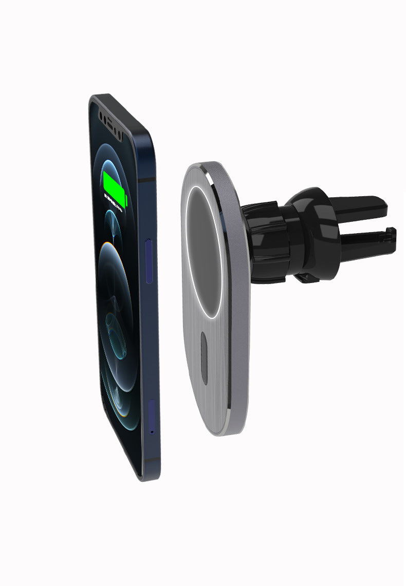 Car Magnetic Magsafe Wireless Charger front view