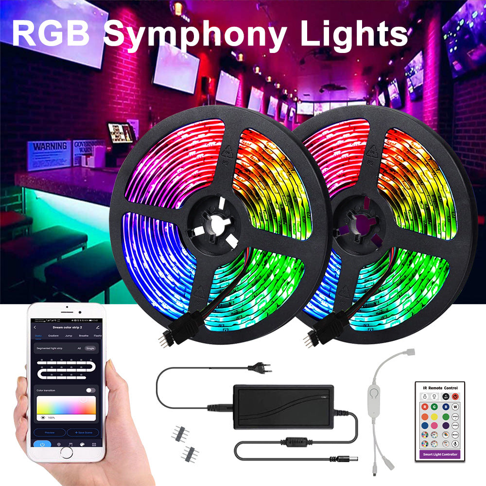 LED Strip Lights RGB 5050 Waterproof Flexible Ribbon color changing