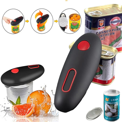 Automatic Electric Can Opener Tool front view