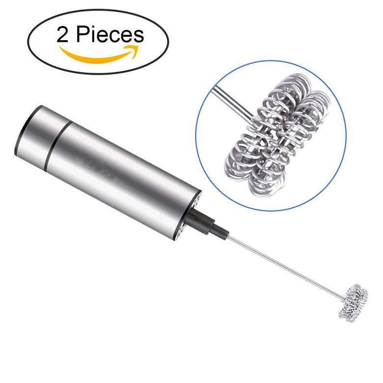 Electric Coffee Blender Milk Frother Whisk front view