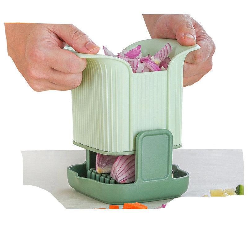 Multifunctional Vegetable Chopper French Fries Cutter stainless steel blades