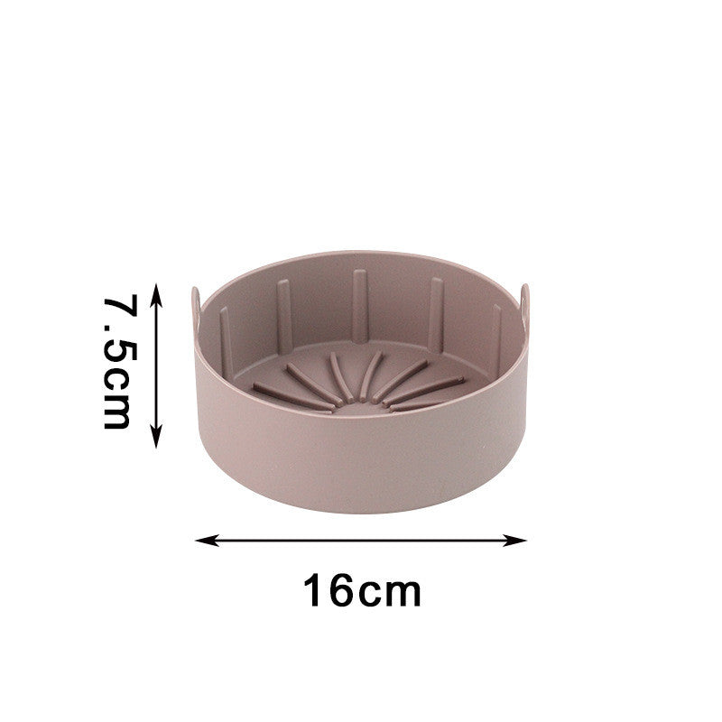 4f899751f0f210f0dddbba6d277b58a4Air Fryer Silicone Pot Liners Replacement front view